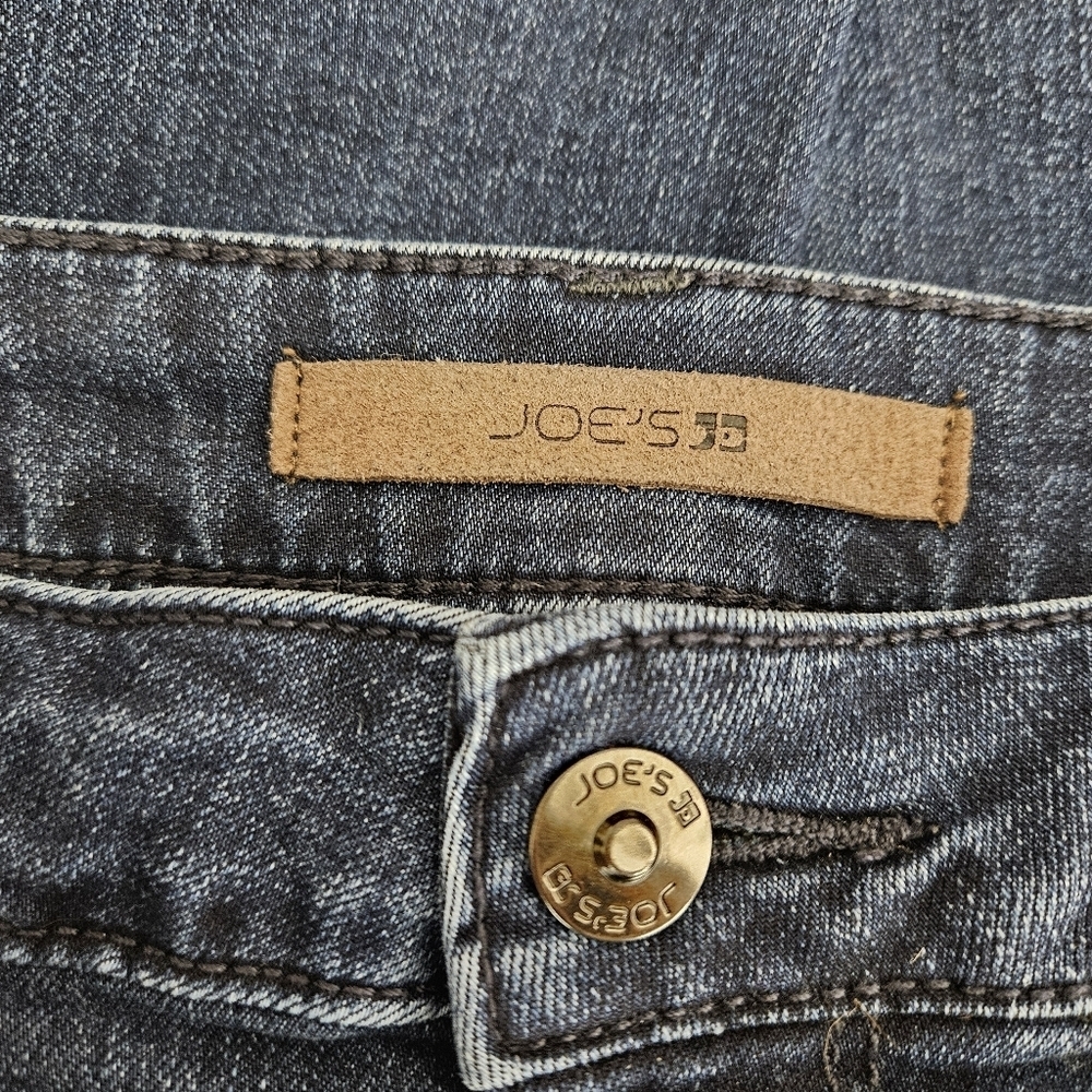 Joes Jeans Skinny Leg Mid Rise Eby Dark Wash Stretch Denim 29 - Picture 4 of 5